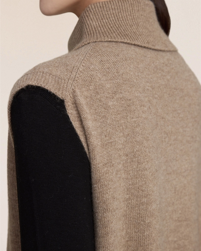 The Cashmere-Merino Vest(210g)