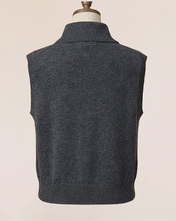The Cashmere-Merino Vest(210g)